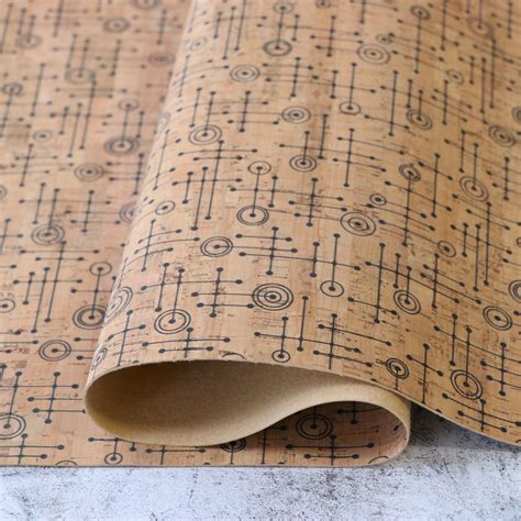 Fifties Abstract Cork Fabric – Sallie Tomato