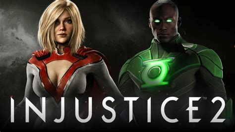 Injustice 2: Power Girl & John Stewart Premier Skins REVEALED! (Injustice 2: Premier Skins ...