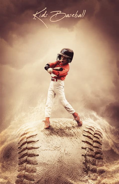 Kids Baseball - Photoshop Manipulation Tutorial