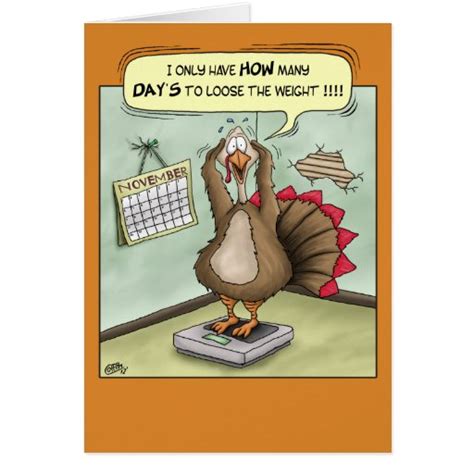 Funny Thanksgiving Cards: Stuffed Greeting Card | Zazzle