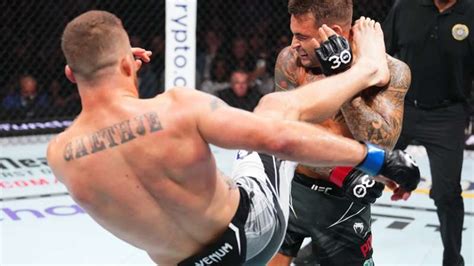 Sweet revenge of Justin Gaethje: He knocks out Dustin Poirier in UFC ...