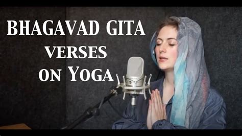 Bhagavad Gita | Sanskrit Verses on Yoga | Relaxing Meditation - YouTube