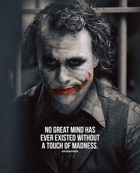 Inspirational Positive Quotes :No great mind has ever existed.. | Joker quotes, Positive quotes ...