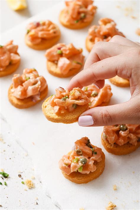 25-Minute Salmon Tartare (Easy Appetizer!) - Well Seasoned Studio