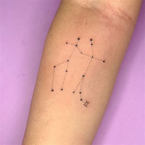 10 Best Gemini Constellation Tattoo Ideas You Have to See to Believe ...