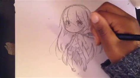 How to Draw A Chibi - YouTube