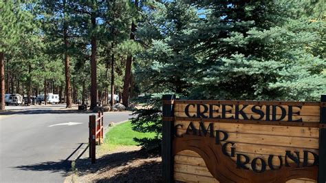 Creekside Campground Sisters Oregon - YouTube