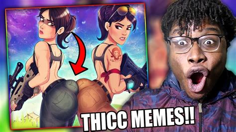 THICC FORTNITE MEMES! | Try Not To Laugh Challenge DANK MEME EDITION! - YouTube