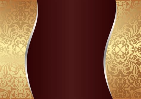 Maroon And Gold Background Wallpaper