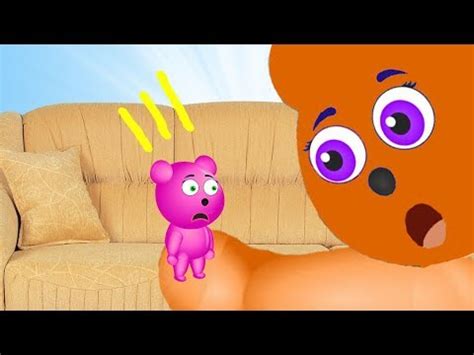 Mega Gummy bear Miniature Cartoon Animation Nursery Rhymes - YouTube