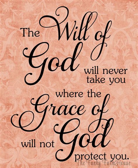 SVG DXF & PNG the Will of God Will Never Take You Where the | Etsy