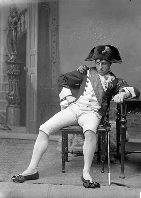 Agar Adamson costumed as Napoleon Bonaparte, Victorian-era… | Flickr