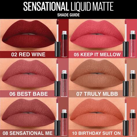 Maybelline Sensational Liquid Matte Lipstick | Feel22 | Lebanon
