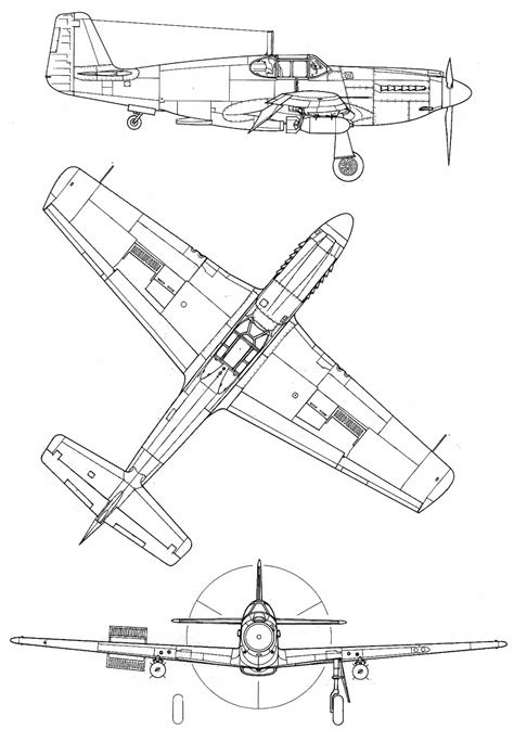 A-36 Apache blueprint | Blueprints, Airplane design, Aircraft painting