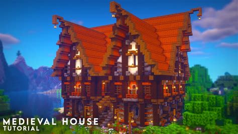 Minecraft EPIC Medieval House Tutorial (EASY) - YouTube