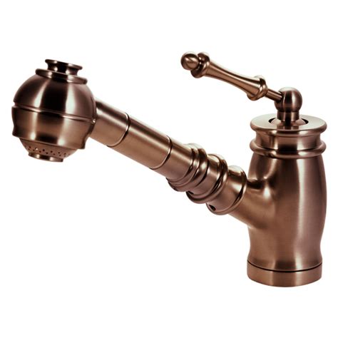 Houzer Scepter Pull Out Brass Faucet Antique Copper, SCEPO-263-AC – The ...