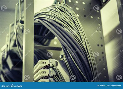 Network Cables Data Center Stock Images - Download 3,755 Royalty Free ...