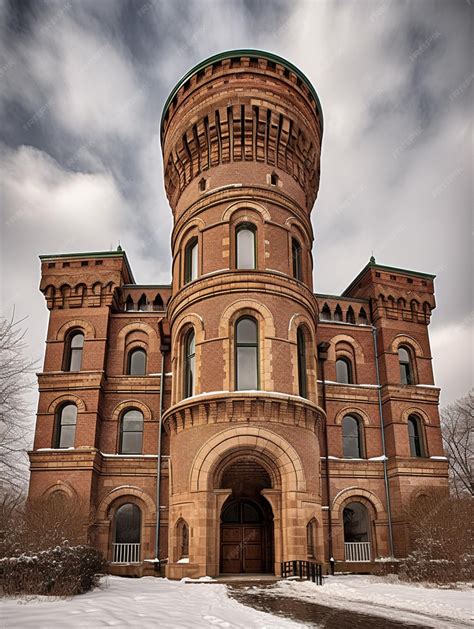 Premium AI Image | The old water tower at the old water tower.