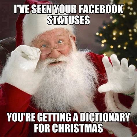 Santa Facebook Status Funny Meme – FUNNY MEMES