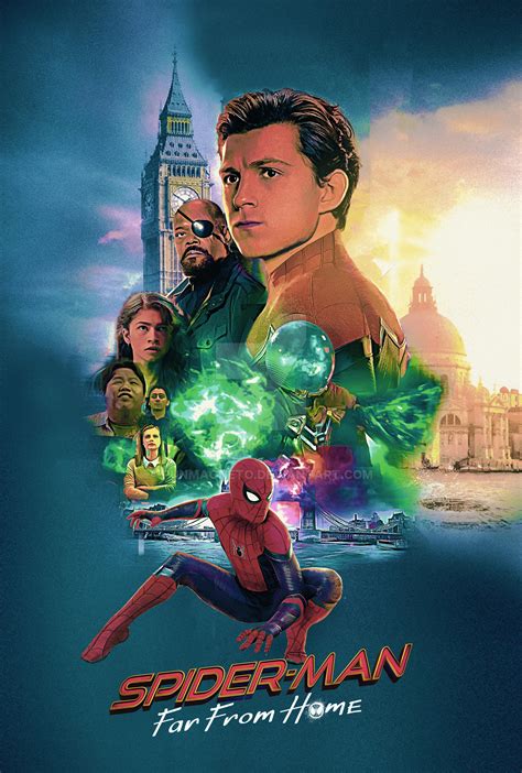 Spider-Man : Far From Home Fanmade Poster by punmagneto on DeviantArt