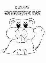 Groundhog Day Free Coloring Pages At GetColoringscom  Printable sketch template