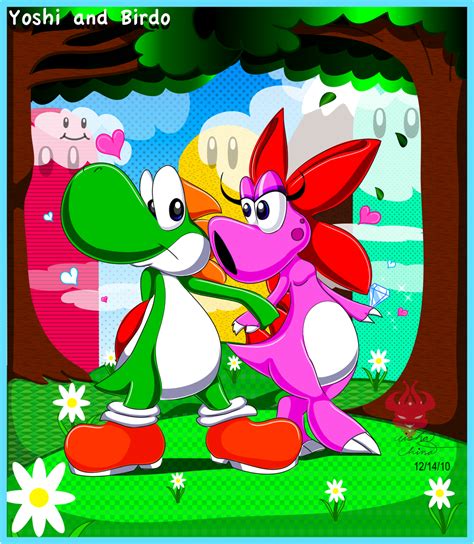 Yoshi x Birdo: A lovely day by Bowser2Queen on DeviantArt