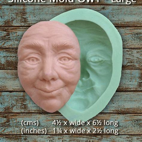 Old woman's face silicone mold | Spirit art dolls, Spirit dolls ...