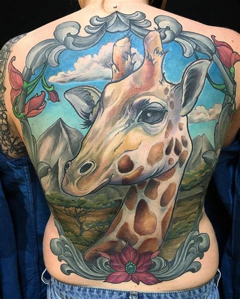 120+ Best Giraffe Tattoo Designs & Meanings-Wild Life on Your Skin(2019)