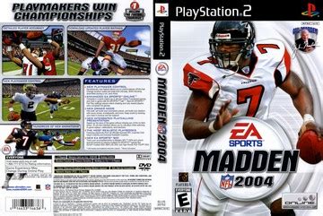 Madden NFL 2004 (PS2) - The Cover Project