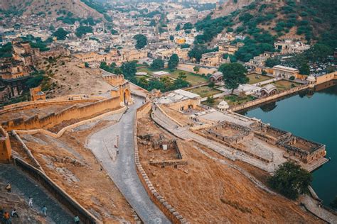 Aerial View of the Amber Fort · Free Stock Photo