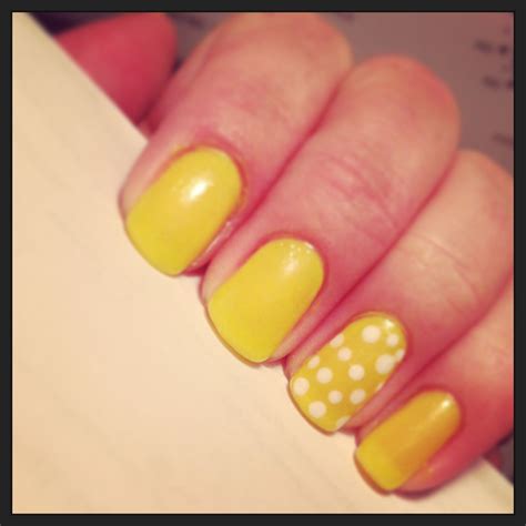 Do your own gel nails at home! #yellow/neon Gel Nails At Home, Nail Polish Colors, Nail Ideas ...