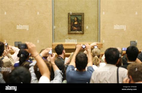 Mona Lisa Louvre Museum Paris France Stock Photo - Alamy