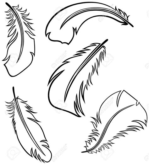 plume heart - Recherche Google | Feather, Raster, Stock illustration