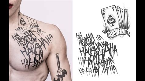 Tattoo Guide ~ The Joker - Suicide Squad Photo (40034761) - Fanpop