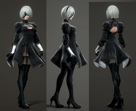 ArtStation - Fan Art - 2B(NieR:Automata), Takumi Oniki | Nier automata ...