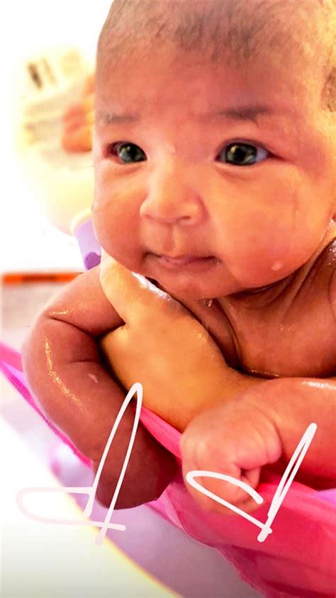 Khloe Kardashian Shares Photo of Baby True in the Bathtub | Us Weekly