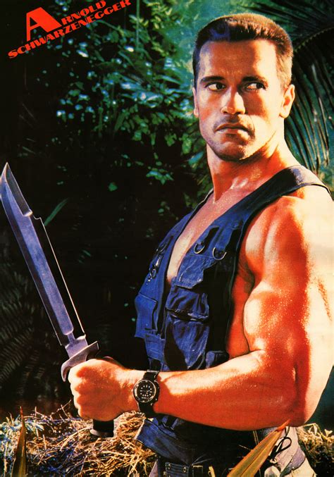 Poster «PREDATOR» (1987) Arnold Schwarzenegger (Promo Poster 87) P2 ...