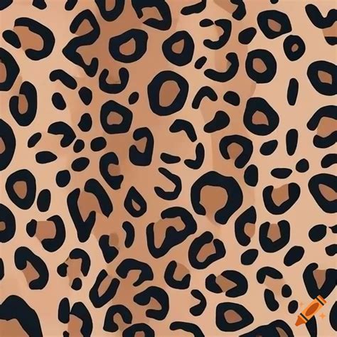 Leopard print pattern design