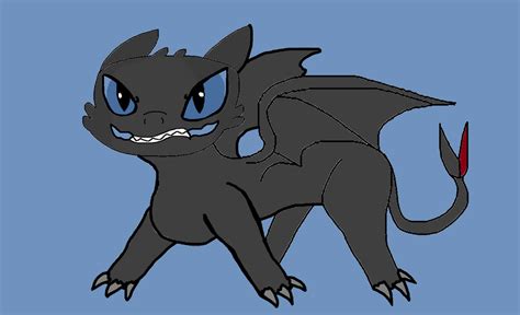 How To Train Your Dragon: Alpha Toothless by TSSMGreenGoblinFan on ...