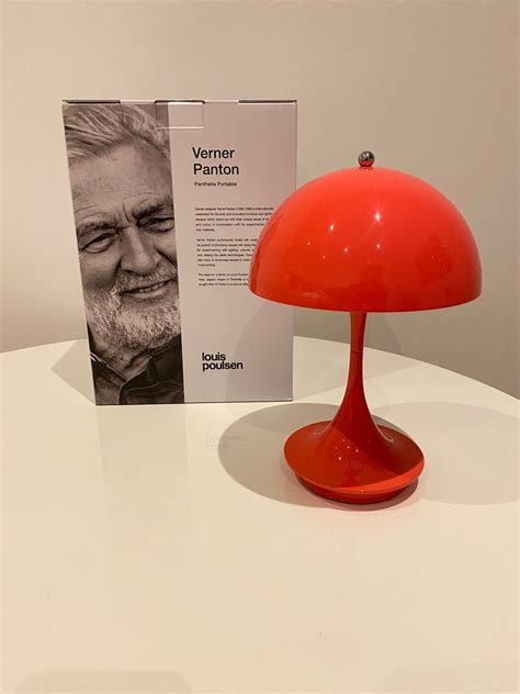 Louis Poulsen Verner Panton - Lampe de table - Panthella portable 160 ...