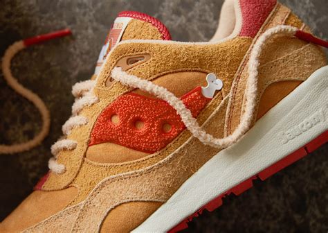 END Clothing Brings Fried Chicken To This Saucony Shadow 6000 - Sneaker ...