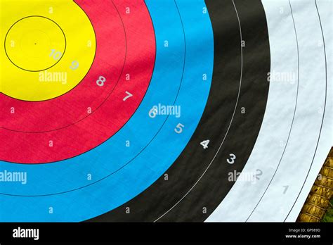 Archery target Stock Photo: 116988745 - Alamy