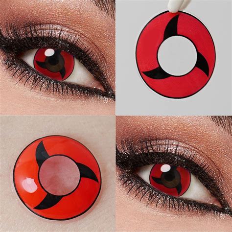 Unibling Itachi Uchiha's Mangekyo Sharingan Colored Contacts (Yearly)