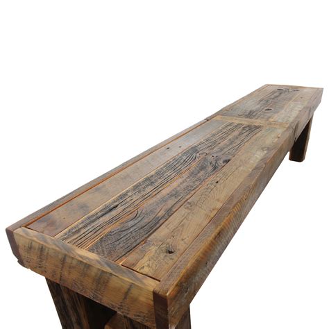 Reclaimed Beam Bench - The Best Picture Of Beam