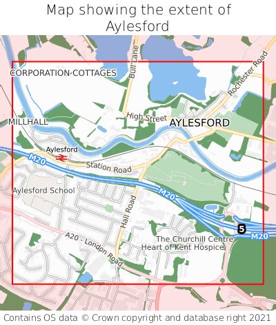 Where is Aylesford? Aylesford on a map