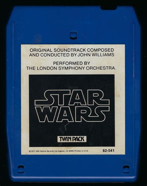 John Williams - Star Wars Original Motion Picture Soundtrack 1977 20CENTURY T4 8-TRACK TAPE