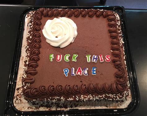 50 Hilarious Farewell Cakes That Employees Got On Their Last Day At The ...