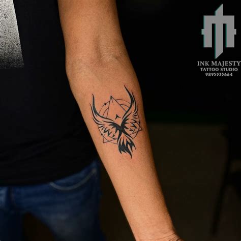 11+ Small Unique Phoenix Bird Tattoo Ideas That Will Blow Your Mind!