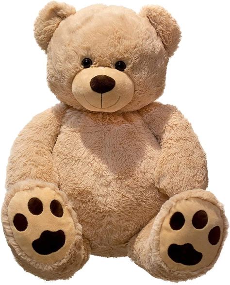 Giant teddy bear Cuddly bear XXL 100 cm tall Plush bear Cuddly toy velvety soft - for loving ...