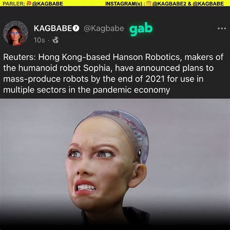 Hong Kong-based Hanson Robotics, plans to mass-produce robots by the end of 2021 for use in ...